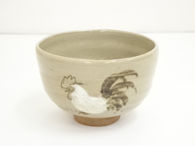 道具 ] - 道具 和田桐山造 鶏の絵茶碗（共箱） | ネットショップ圭